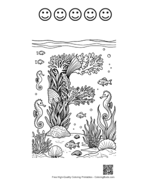 Thumbnail: Download Letter A-Z Coloring Sheet Printable and 5 Happy Face Outline