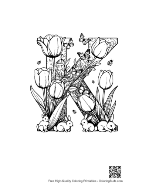 Thumbnail: Letter A-Z Coloring Sheet Printable