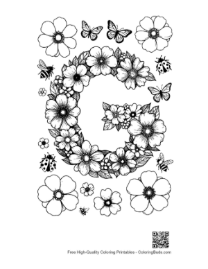 Thumbnail: Letter A-Z Coloring Sheet Printable