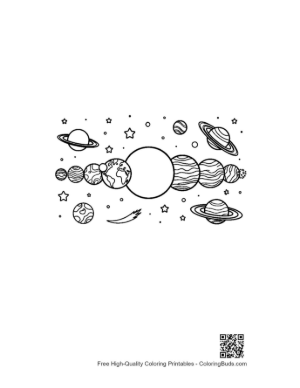 Thumbnail: Cute Planets Printable
