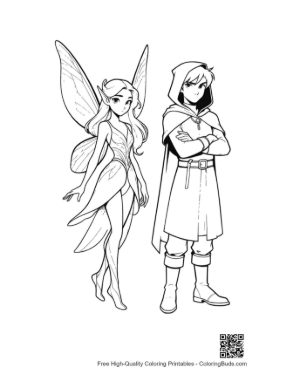 Thumbnail: Garden Fairy and Cloaked Elf Companion