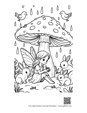 Thumbnail: Garden Fairy Printable