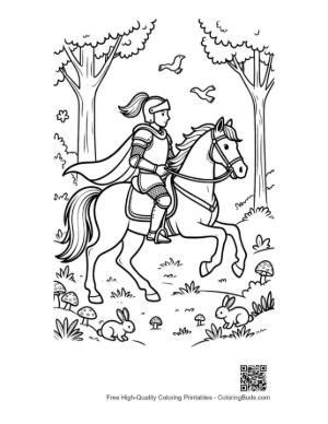 Thumbnail: Medieval Knight Printable