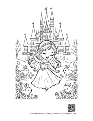 Thumbnail: Cute Ice Princess Printable