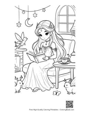 Thumbnail: Easy Ice Princess Printable