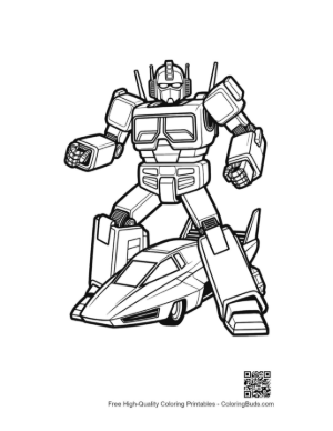 Thumbnail: Mechanical Hero Robot Standing with High-Tech Armor Plating Printable