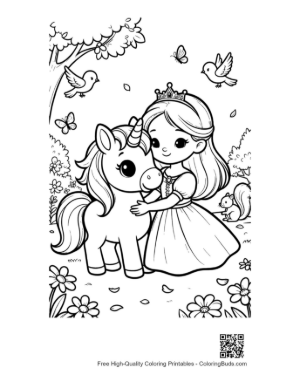 Thumbnail: Cute Kawaii Unicorn Printable