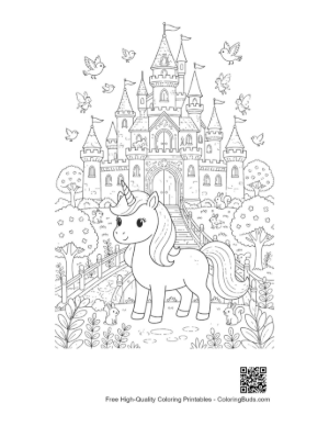 Thumbnail: Rainbow Unicorn Printable