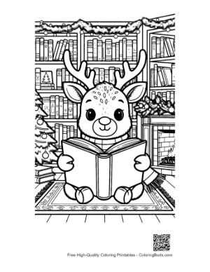 Thumbnail: Easy Reindeer Printable