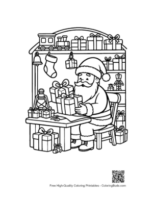 Thumbnail: Download Santa Claus Printable