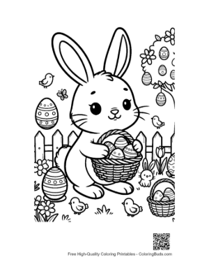 Thumbnail: Cute Easter Bunny Printable