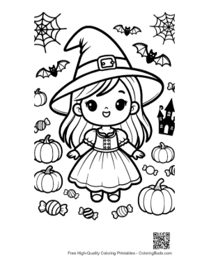 Thumbnail: Witch Printable