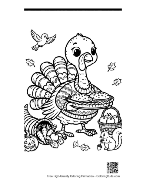 Thumbnail: Easy Turkey Printable