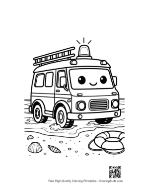 Thumbnail: Rescue Van Printable