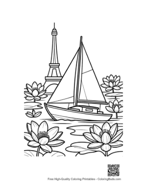 Thumbnail: Easy Sailboat Printable