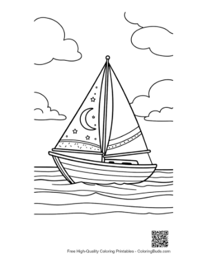 Thumbnail: Sailboat Printable