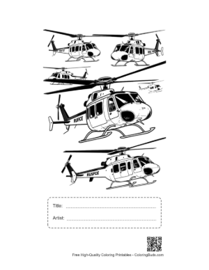 Thumbnail: Rescue Chopper Lineup Printable with Title and Artist Box