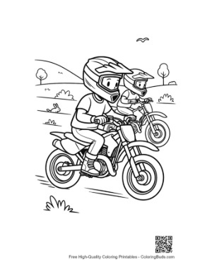 Thumbnail: Easy Dirt Bike Printable