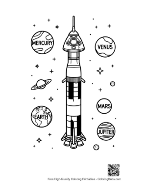 Thumbnail: Easy Saturn V Printable
