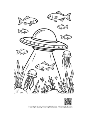 Thumbnail: UFO Printable