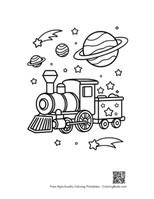 Thumbnail: Free Steam Engine Printable