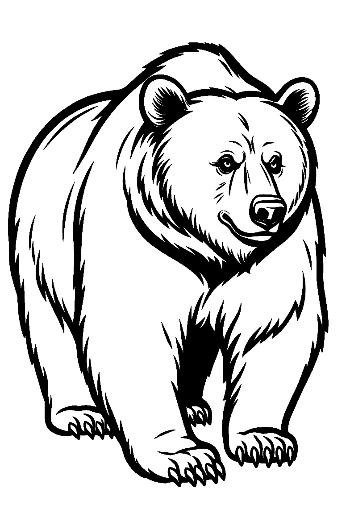 Mighty Grizzly Bear Stance