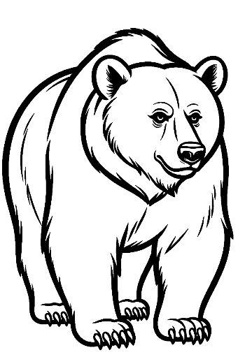 Mighty Grizzly Bear Stance