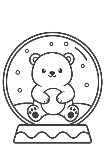 Polar Bear Printable