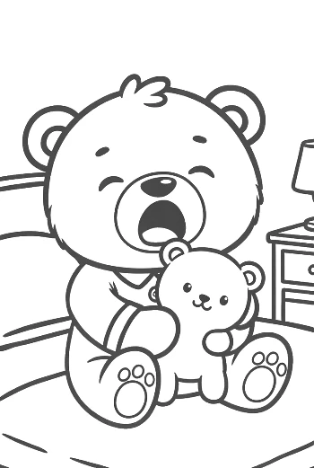 Free Teddy Bear for Kids Printable