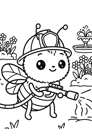 Easy Bumble Bee Printable