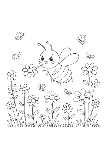 Honey Bee Printable
