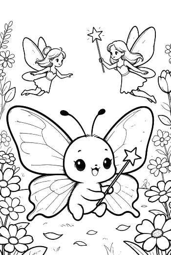 Download Swallowtail Butterfly Printable