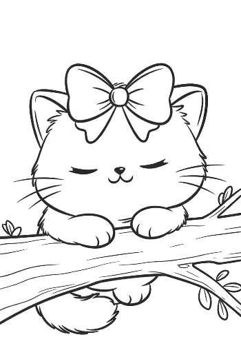 Cute British Shorthair Printable