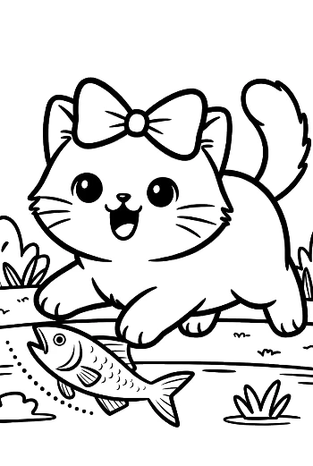 Süße British Shorthair zum Ausdrucken