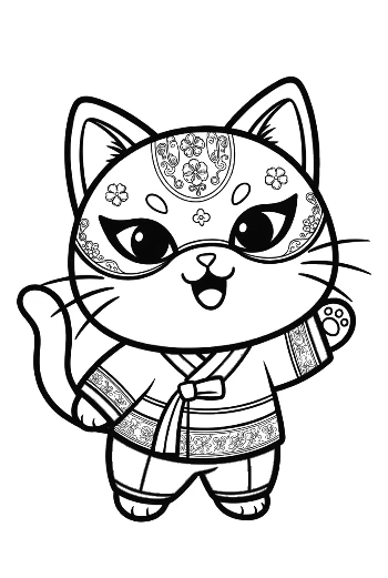 Cat Masks for Kids Printable