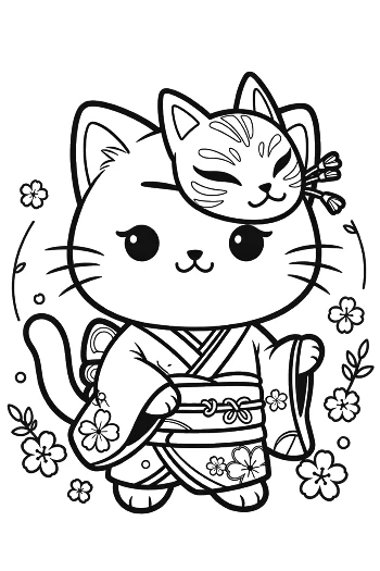 Cute Cat Masks Printable