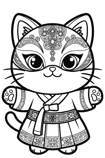 Katzenmasken zum Drucken Herunterladen