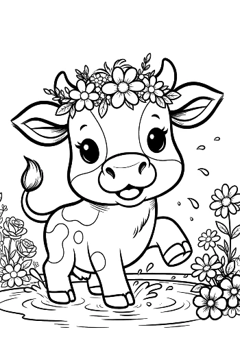 Free Holstein Cow Printable