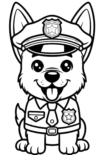 Becgie to Color Printable