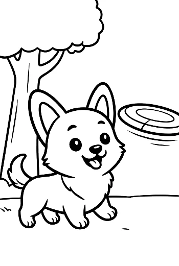 Cute Corgi Printable