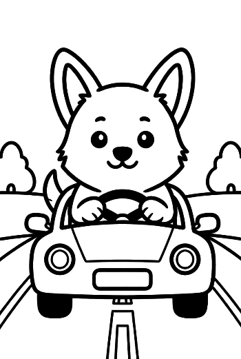Download Corgi Coloring Sheet Printable