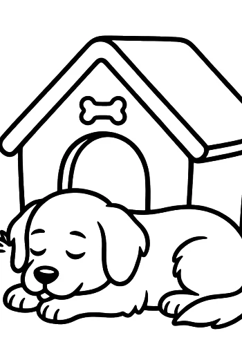 Golden Retriever Printable