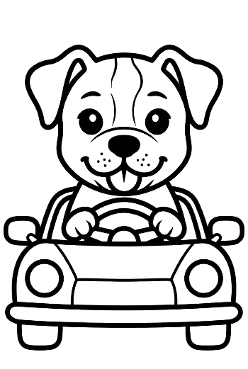 Pitbull for Kids Printable