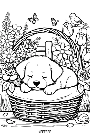 Free Puppies Printable
