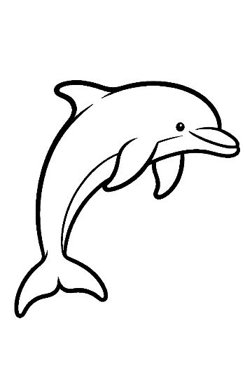 Playful Dolphin Leaping Joyfully