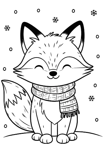 Red Fox Printable