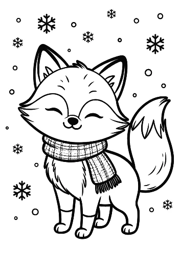Red Fox Printable