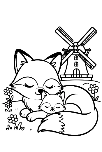 Red Fox Printable