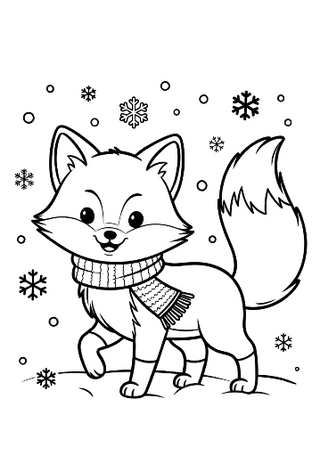 Red Fox Printable