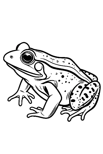 Bullfrog Illustration